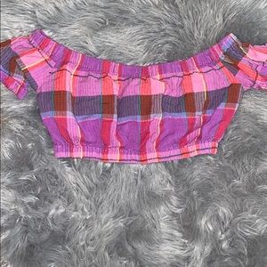 Forever21 Off-Shoulder Crop Top